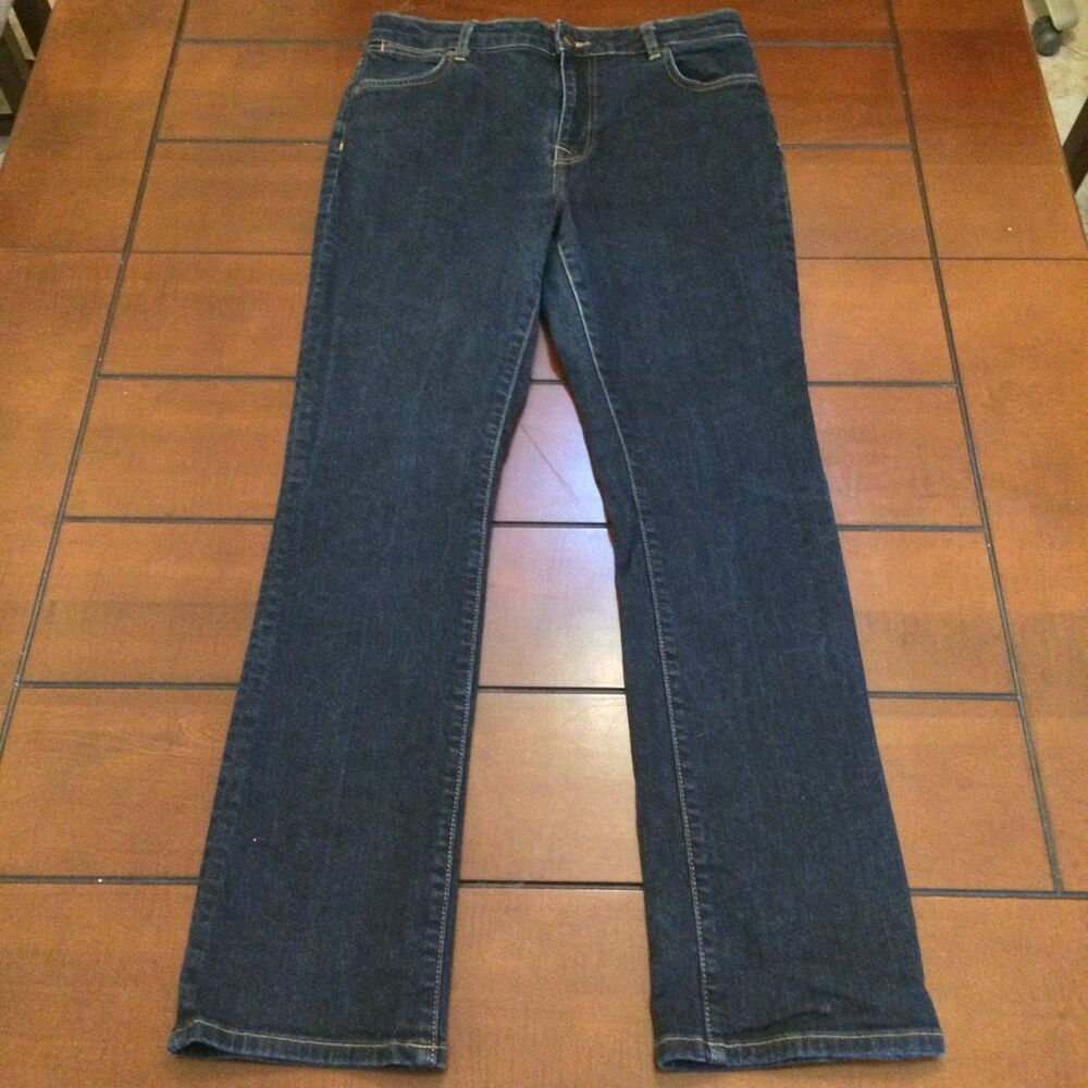 Tecovas high rise straight jeans 30 dark wash